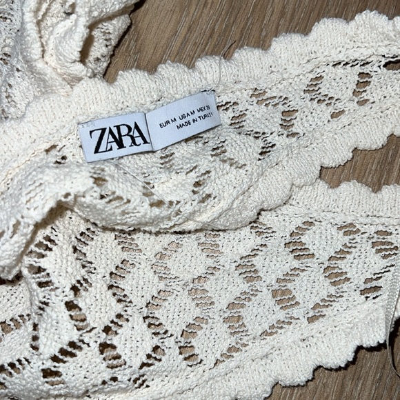 Zara crochet dress cover up - Picture 3 of 3